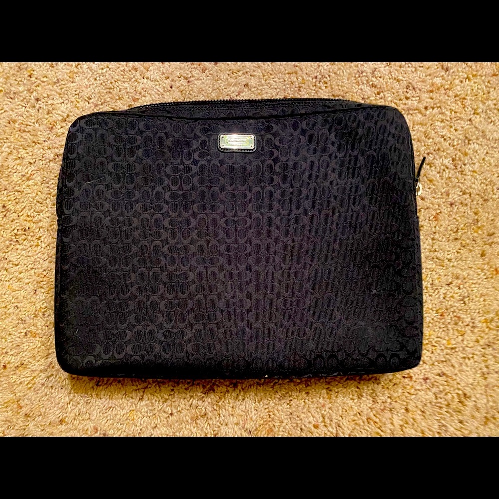 Coach laptop bag